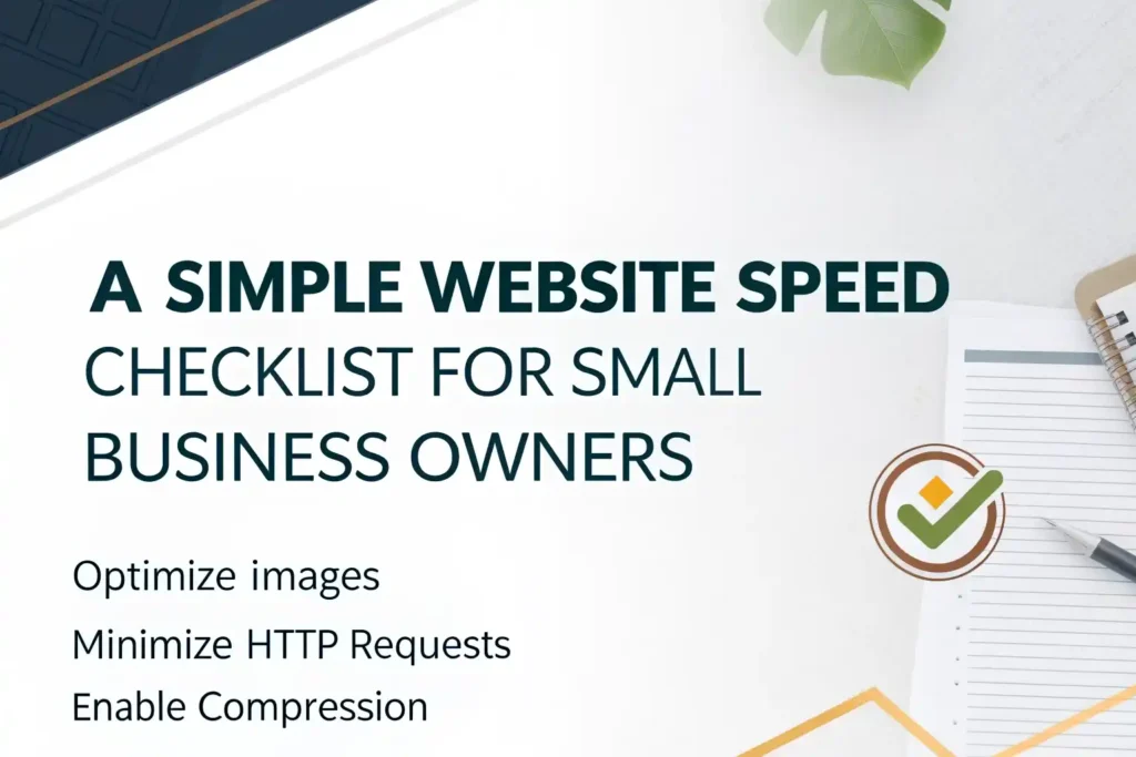 Practical, no-jargon steps to check and improve your website's speed — and why it matters more than most business owners realize.